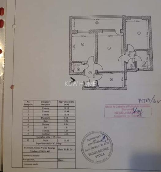 3 camere Bld Basarabia-str Bucovina-parc IOR, et.4/4 - 13