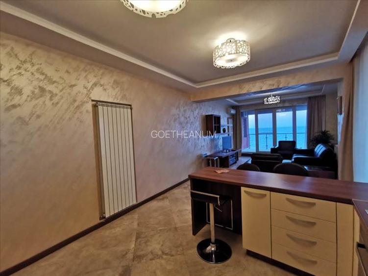 Vedere frontala la mare inchiriere 2 cam lux, terasa, loc de parcare termen lung - 10