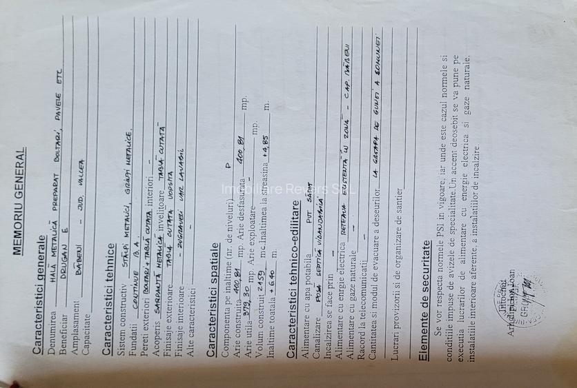 HALA 400 MP - ZIDARIE  IN CONSTRUCTIE-CU TEREN 6100 MP, DUBLU ACCES TIR BABENI - 4