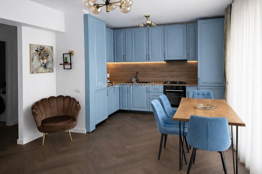 Apartament 2 camere, prima închiriere, Otopeni, Odaiile, parcare inclusă - 2