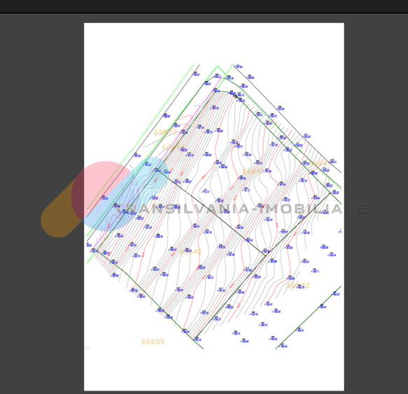 Teren intravilan 2 parcele construibile de 700 mp , zona Baciu - 4