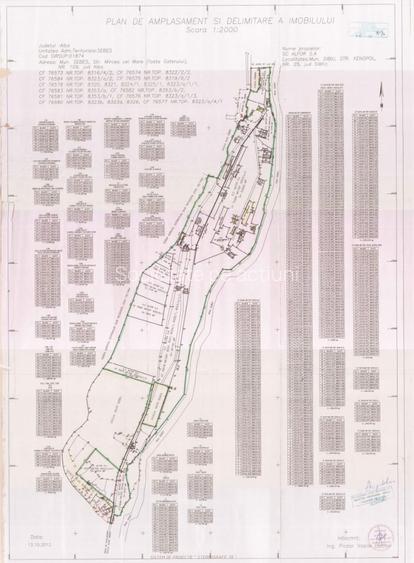 Teren intravilan de vanzare in Sebes str. Mircea cel Mare nr. 109 - 3