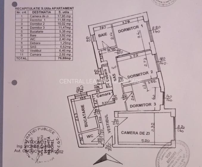 4 CAM. PARTER INALT TINERETULUI SINCAI BL.1977 LIBER DECOMANDAT 2 GR. SAN. 80MP - 1