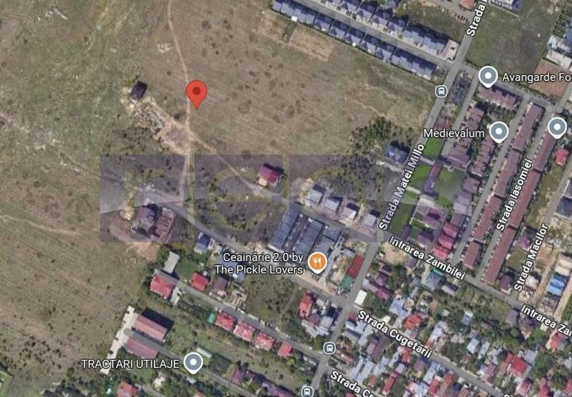 TEREN DE VANZARE| MATEI MILLO | 481 MP | FRONT 19 MP | OPORTUNITATE | - 2