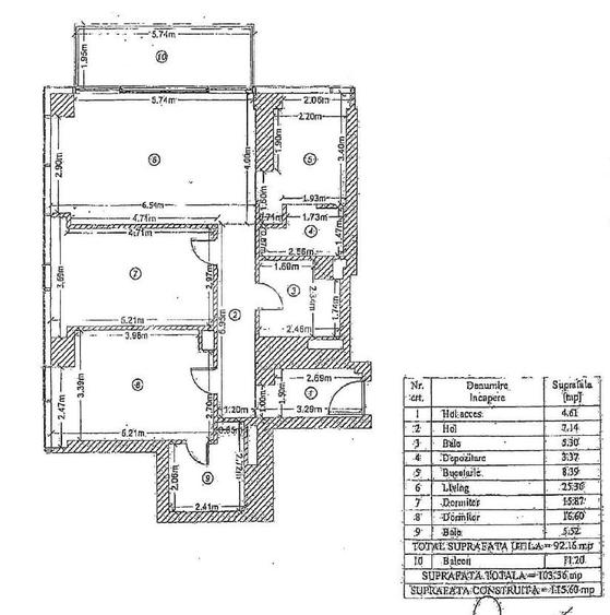 Apartament premium cu 3 camere | vedere panoramica | Sud-Vest - 1