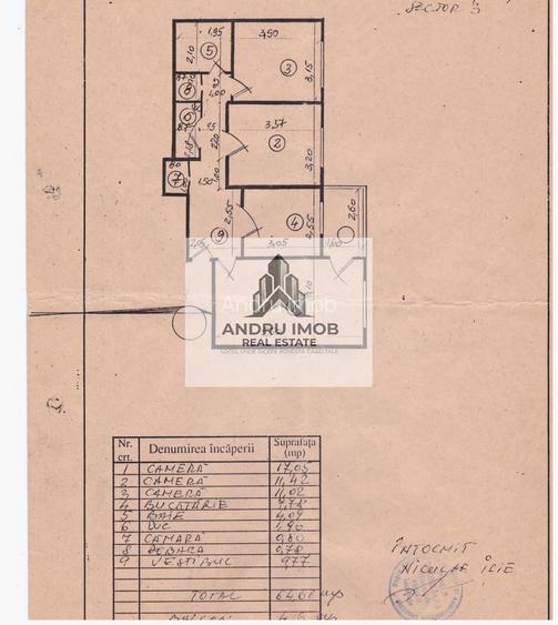 Apartament 3 Camere DECOMANDAT | Dristor - Fizicienilor - 11