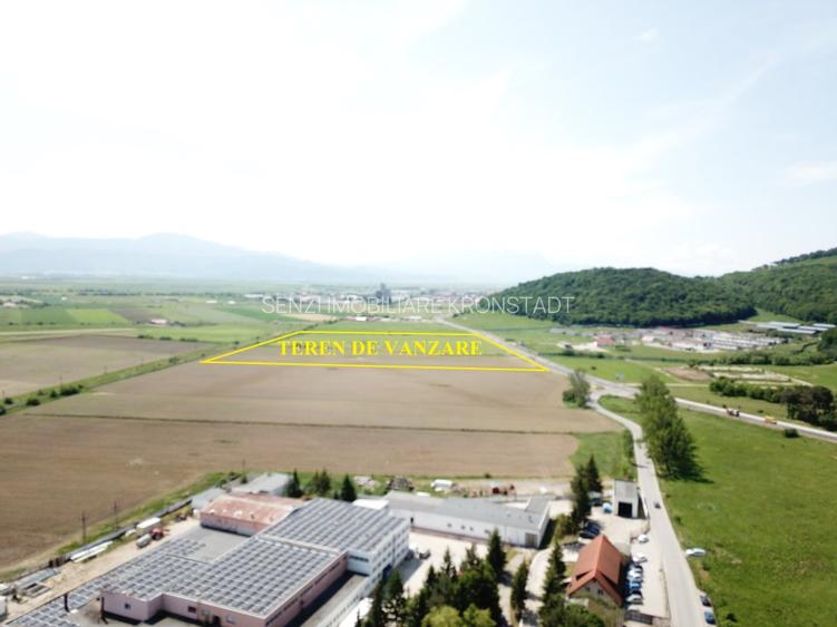 Teren la DN 1 Codlea ideal comercial - 2