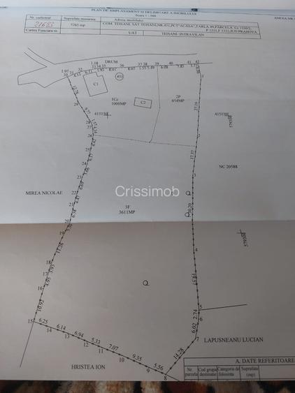 Doua terenuri intravilane in Comuna Teisani de vanzare - 3