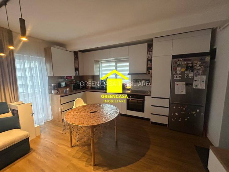 Apartament 3 camere, 2 bai, 60mp + 2 balcoane, parcare, zona Cetatii, Floresti - 3