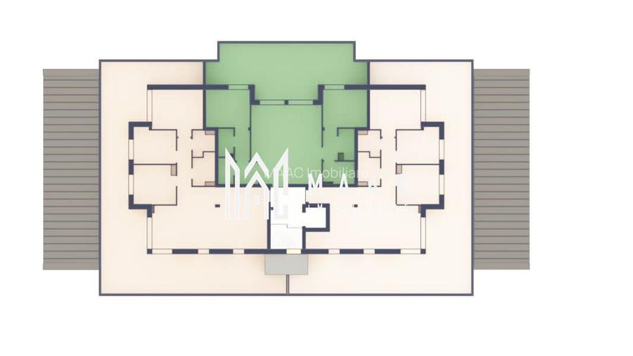 Penthouse 3  camere | Etaj 4 | Balcon 45.6 mp | Turnisor - 6