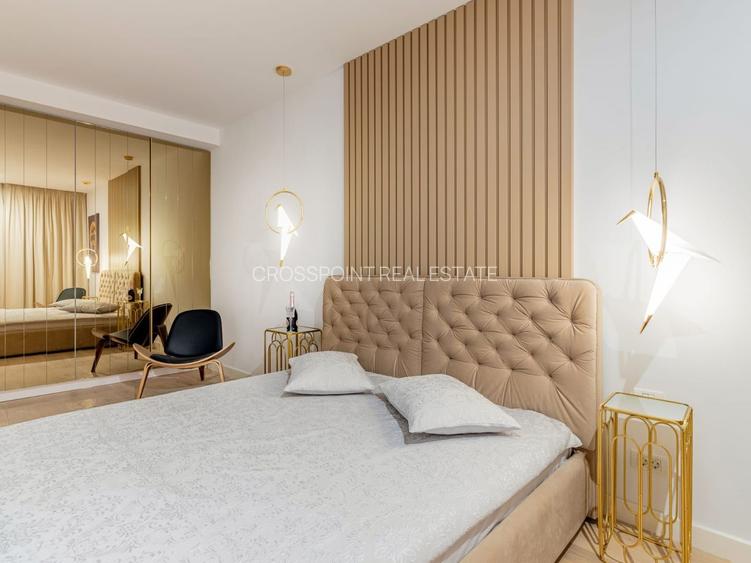 Apartament de lux Herăstrău | Șemineu & Terasă 45 mp - 12