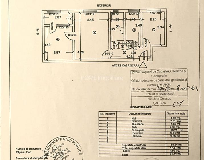 Apartament. 3 camere Scoala Ion Luca - 2