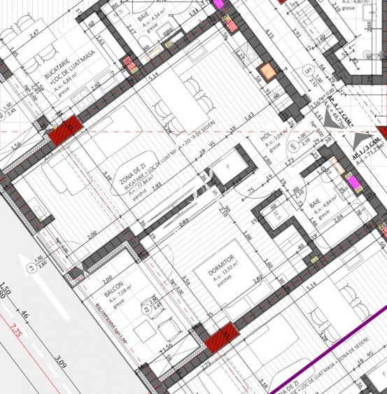 Apartament de vanzare 2 camere, zona Bmw, parcare subterana! - 8