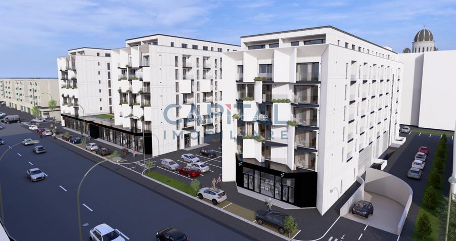 Apartament de vanzare in bloc nou, 3 camere, etaj 2, lift, comision 0% - 3
