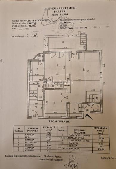 De inchiriat -  Vila interbelica 330mp utili + Garaj - Tokio - Capitale - 24