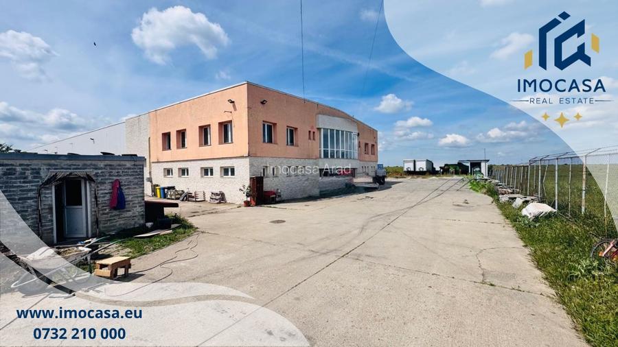 Hala industrială la cheie 2760mp teren 13.000mp, Fântânele Jud. Arad - 12