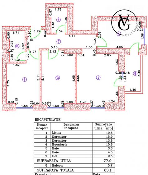 Apartament 3 camere Cortina North | Aviatiei | Pipera - 10