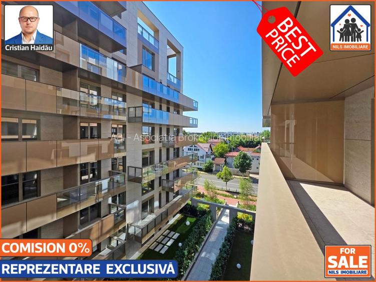 Best price! Ap 3 cam, 2 bai, balcon, parcare | Pipera - Cortina 126 - 9