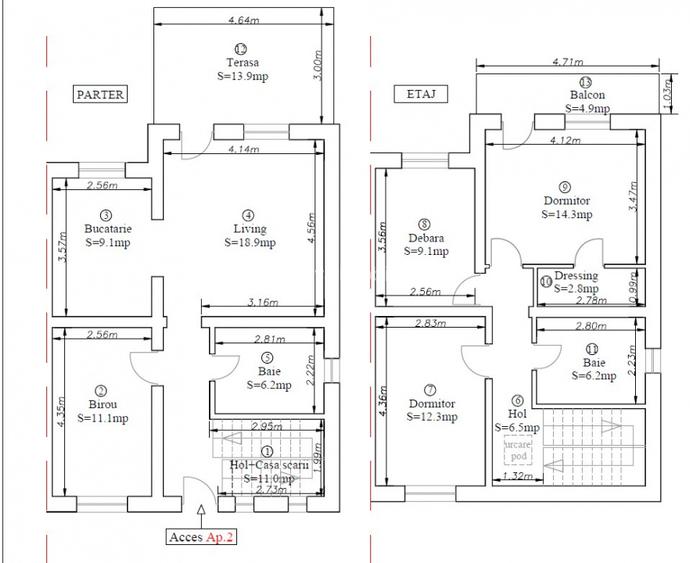 Duplex Dumbravita cu 5 camere | 318 mp teren| Comision 0 - 1