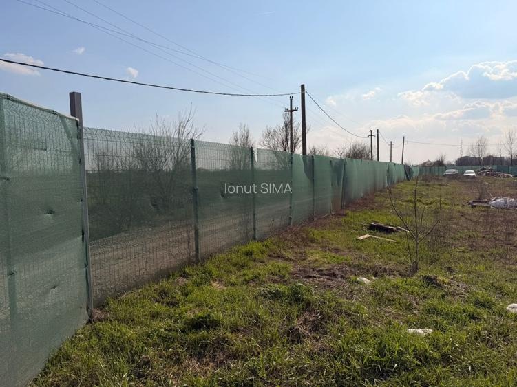 Teren 1700 mp de închiriat Clinceni Bragadiru acces camioane A0 container - 9