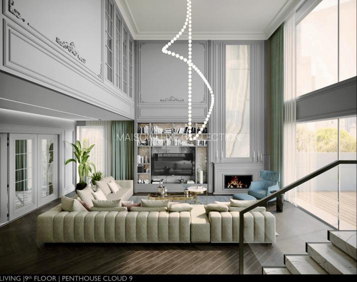 Cloud9 Residence | PENTHOUSE RAFINAT 800 mp cu 4 locuri parcare | - 3