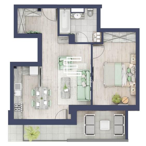 Apartament cu 2 camere, rulouri electrice, încălzire pardoseală, Sibiu - 2