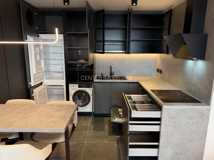One Floreasca Towers, 2 camere lux, 61 mp,garaj,prima inchiriere, PREMIUM,etaj 5 - 13
