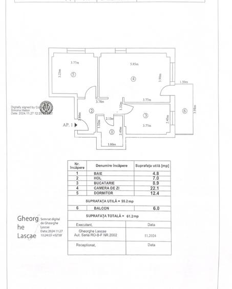 Închiriere Apartament 2 camere |  Zona  Pipera - 12