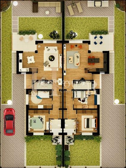 Aproape de Valery si Mosnita City Mall. Zona linistita - 4