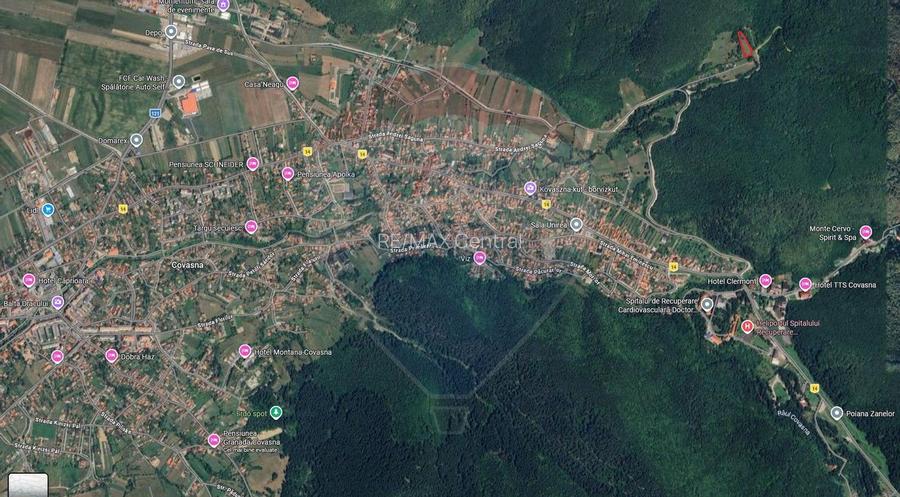 Poienita 2800mp, Covasna, zona hotel Clermont, inconjurat de padure - 3