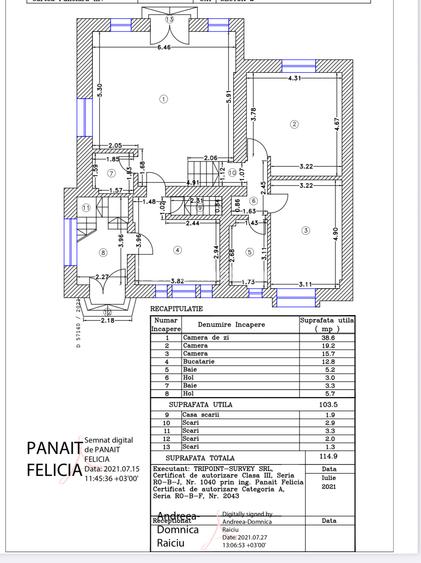 Floreasca / Casa Individuală cu 4 Apartamente - Birouri / Parcare + Curte / 2021 - 6