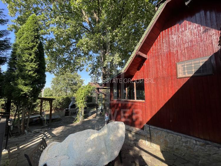 Teren deosebit cu cabană din lemn, Tocile – locație liniștită - 18