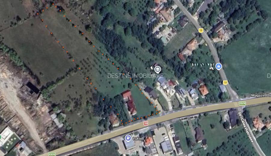 Teren intravilan Valea Mare Pravat 9.915 mp, deschidere DN - 3