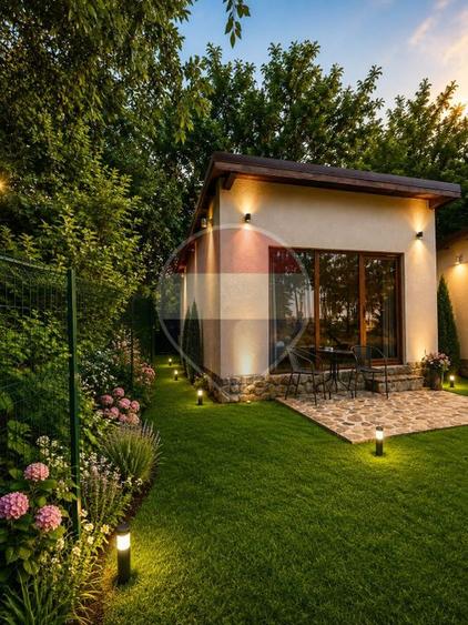 Vilă cu 5 camere de vânzare si 4 bungalow-uri Sacele, Brasov.