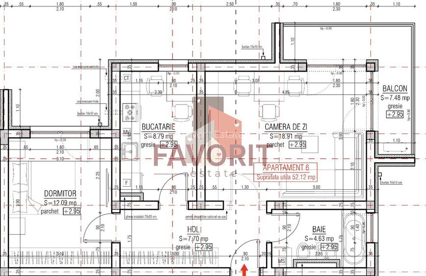 2 camere | Decomandat | zona Buziasului, Timisoara | loc de parcare in curte - 1