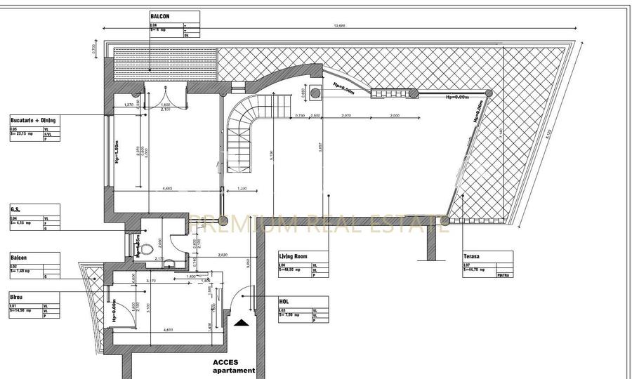 Duplex Spectaculos cu 5 camere, vedere libera Herastrau, mobilat modern, parcare - 2