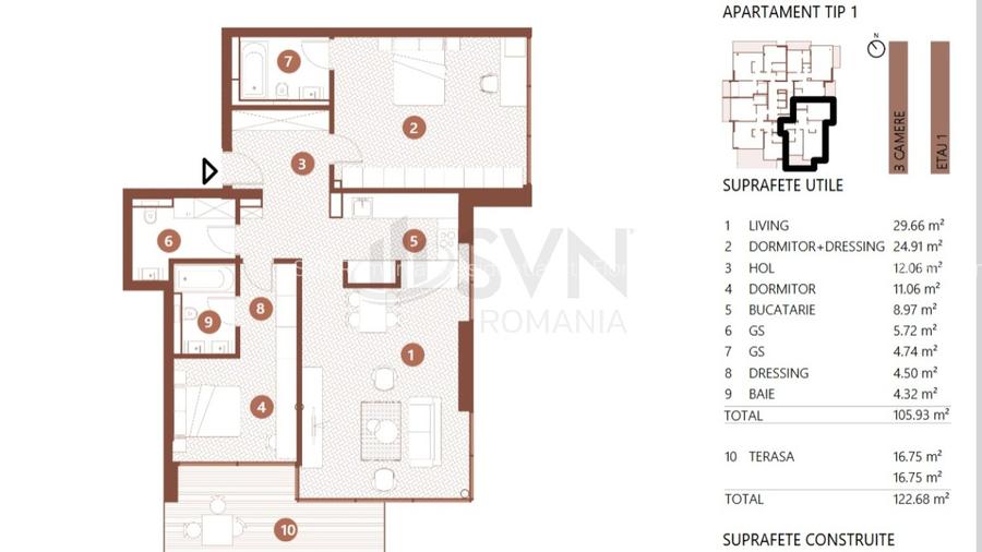 REA1023004 3 camere l vedere Parc Verdi Rahmaninov - 10