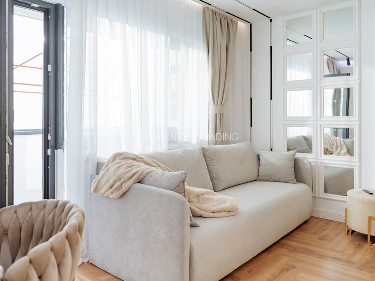 Decebal-3/4-renovata integral lux, mobilata + utilata modern, TV, 135000€ - 4