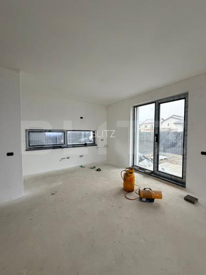 Casă individuală în Sânpetru 4 camere, tavane 3 m, geamuri mari, 465 mp,215.000E - 7