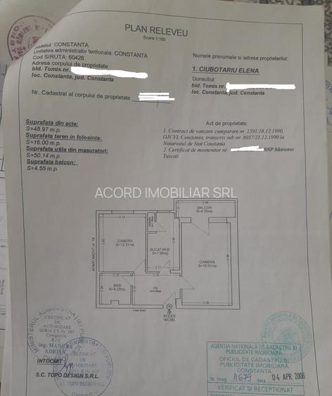 Tomis victoria-apartament 2 camere decomandat - 7