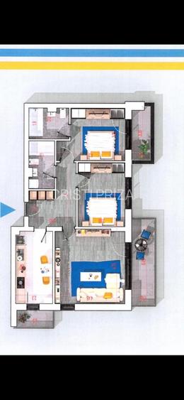 Apartament 3 Camere Pallady - 87 de mp - 19