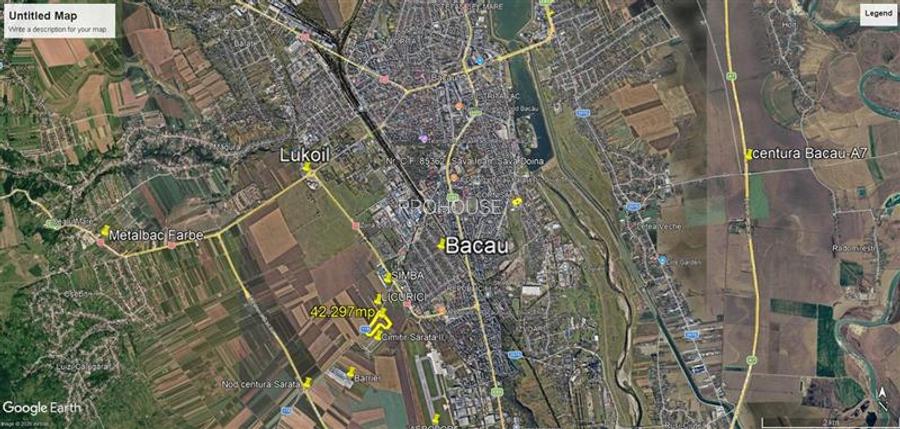 Teren intravilan 43.000 mp - deschidere 356 ml - Exclusiv PROHOUSE - 4