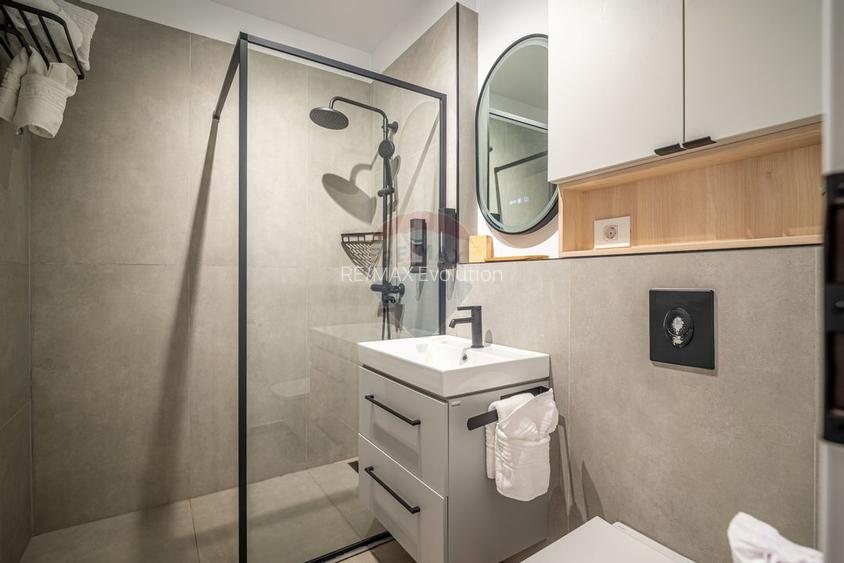 Studio cu terasă și vedere către munți – Green Future Sinaia - 8