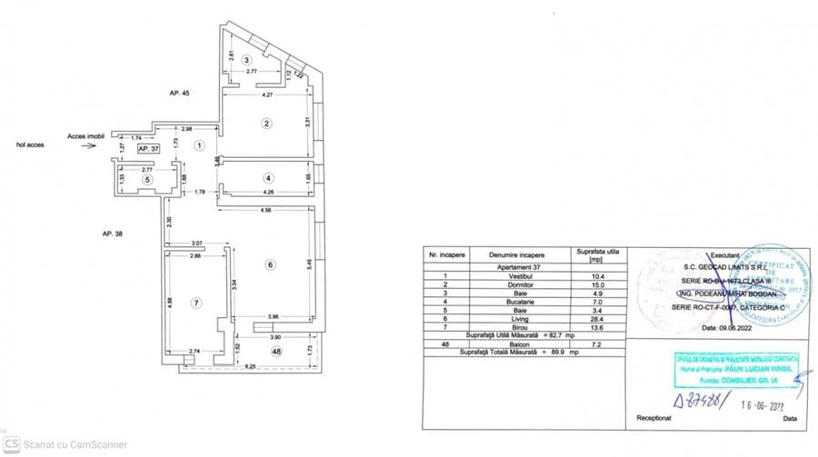 Tomis Nord–Campus| 3 camere -Aviatori Residence | vedere lac | parcare subterana - 20