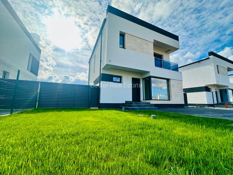 Casă de vânzare individuală - 4 camere  P+1 Berceni Ilfov – teren 455 mp, asfalt - 2