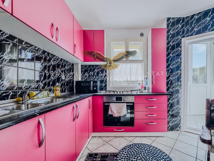 Locuința de 56 m2 utili, situată intr-o zona liniștita din Grigorescu - 6