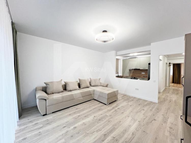 De inchiriat apartament 2 camere complet mobilat si utilat. Terasa mare.  - 20