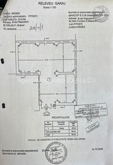 Vand garaj-depozit, in Pitesti, ultracentral in suprafata de 86 mp - 7