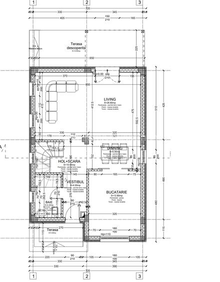 Vila/Casa individuala 4 camere/Com.Bereni - 1