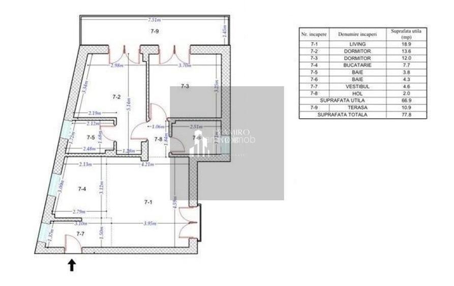 Apartament 3 camere   Drumul Gazarului / Sos Giurgiului / Bloc NOU - - 4